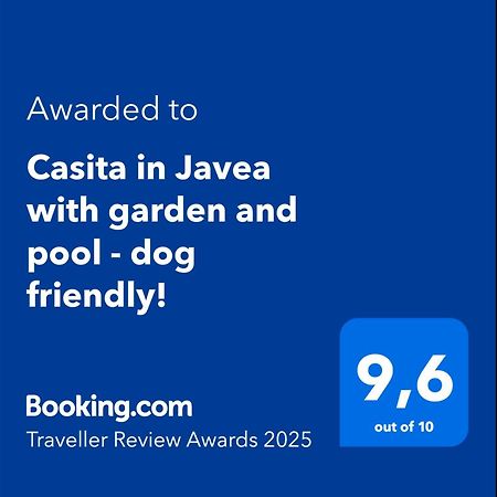Casita In Javea With Garden And Pool - Dog Friendly! Exterior foto